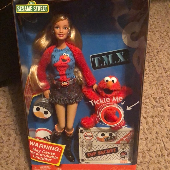 elmo barbie